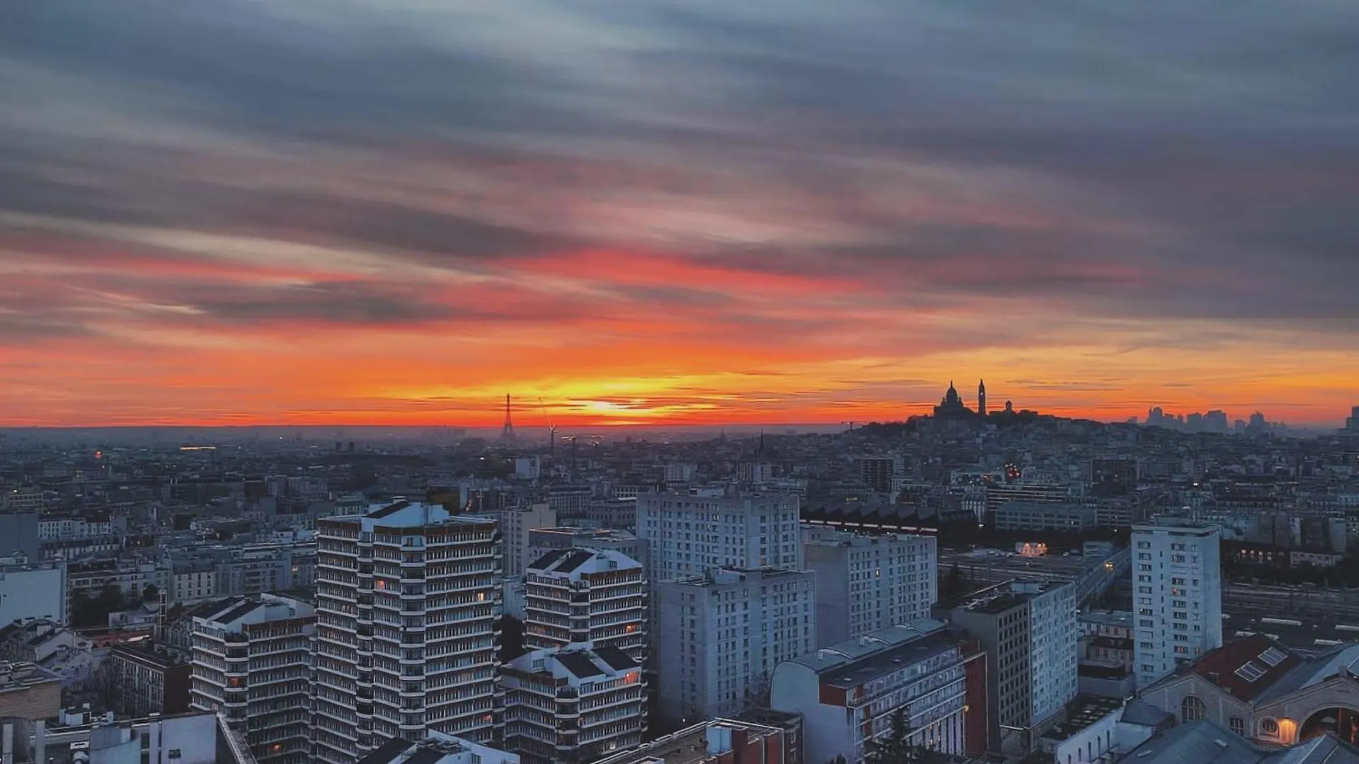 Lovely T2 With Breathtaking Views Of Париж 0*,  Франция